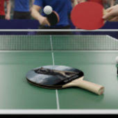 唸るオオカミのモノグラム　ウッドランド 卓球ラケット