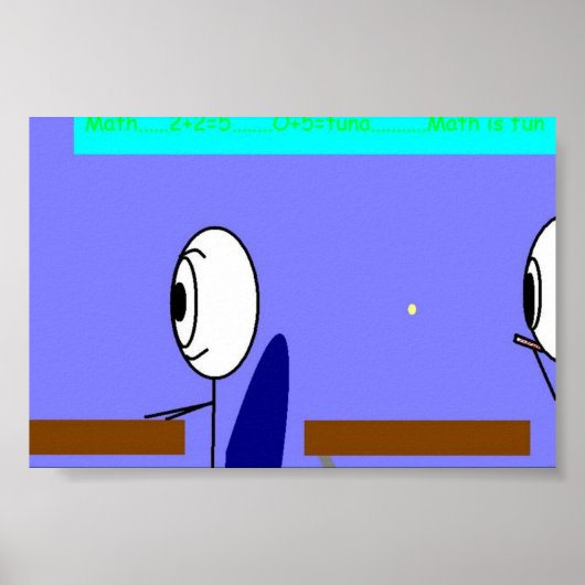 唾を吐く ポスター (正面)