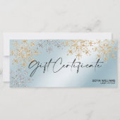 商モダン品証ギフトカード雪 (正面)