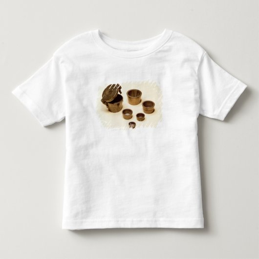 商人および薬剤師が使用する重量 トドラーTシャツ (正面)