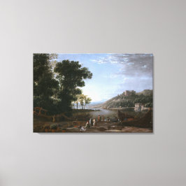 商人との景色 キャンバスプリント