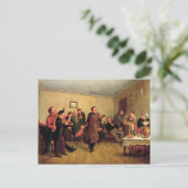 商人の夕べパーティー インビテーションポストカード (スタンド正面)