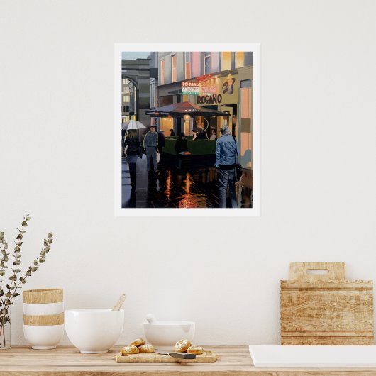 商人の町 ポスター (キッチン)