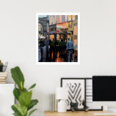 商人の町 ポスター (ホームオフィス)