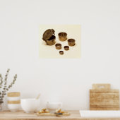 商人や薬屋が使用する重み ポスター (キッチン)