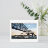 商人橋、ミシシッピ川、セントルイス、MO ポストカード (スタンド正面)