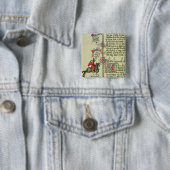 商人、ファクシミリ詳細からの 缶バッジ (インサイチュ)