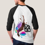 商品を購入者の目線で説明してみましょう。 Tシャツ (裏面)