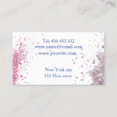 商品ストアwiの焼いた名刺デザイン 名刺 (裏面)