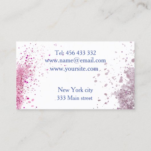 商品ストアwiの焼いた名刺デザイン 名刺 (裏面)