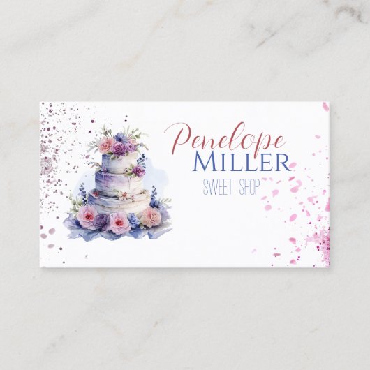 商品ストアwiの焼いた名刺デザイン 名刺 (正面)