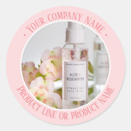 商品プロモーションステッカーシート ラウンドシール