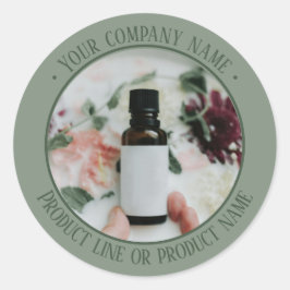 商品プロモーションステッカーシート ラウンドシール