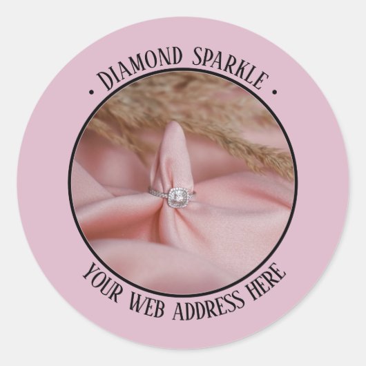 商品プロモーションステッカーシート ラウンドシール (正面)