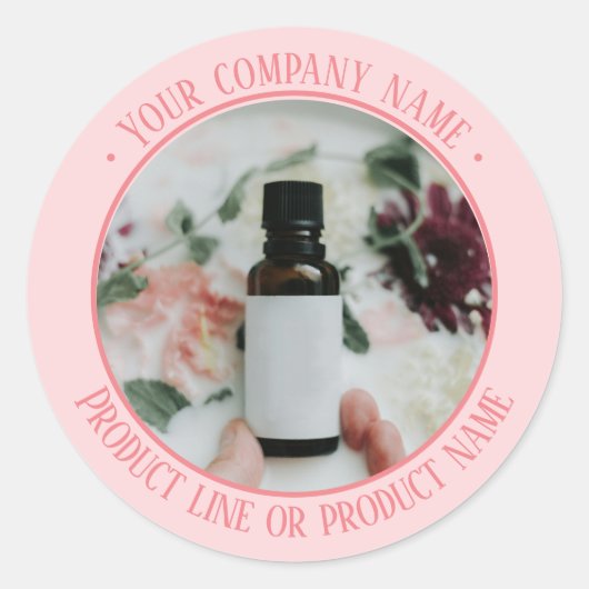 商品プロモーションステッカーシート ラウンドシール (正面)