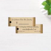 商品価格ラベル(金ゴールド) (デスク)