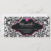 商品券サロンスパピンクダマスクジュエリー (裏面)