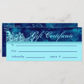 商品券サロンスパブルーフローラ グランジ (正面/裏面)