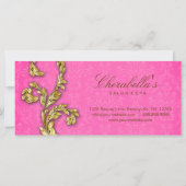 商品券サロンスパ金ゴールドリーフピンク (裏面)