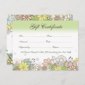 商品券ストア名刺 ポストカード (正面/裏面)