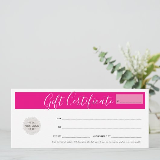 商品券ビジネス券暗い赤紫色ピンク 招待状 (スタンド正面)