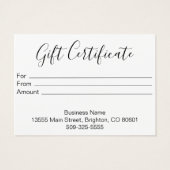 商品券ピンクフェミニンウォッシュ (裏面)