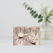 商品券美容師爪、 ネイルバラはさみ 名刺 (スタンド正面)