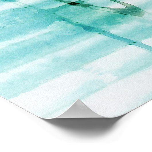 商品取引と価格分析ニュースアート ポスター (角)