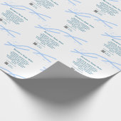 商品名・事業者名・ウェブサイト・QRコードを追加 ラッピングペーパー (角)