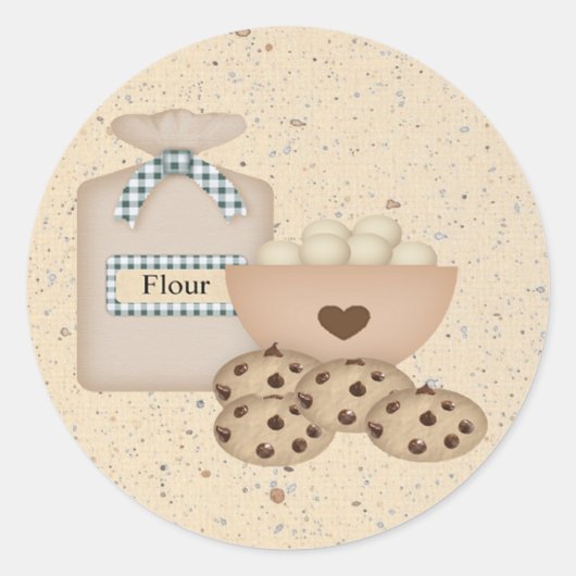 商品焼いたシール ラウンドシール (正面)