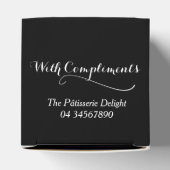 商品見本ギフトボックスの賛辞を付ける フェイバーボックス (上部)