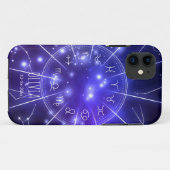 商品: オリジナル輝くブルーの宇宙の十二宮 Case-Mate iPhoneケース (裏面(横))