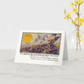 商売に血を注ぐ カード (黄色い花)