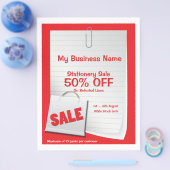 商売品 チラシ (シングル)