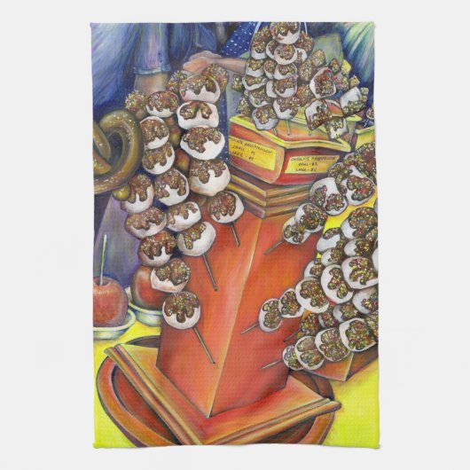 商宇宙交差点 キッチンタオル (縦)