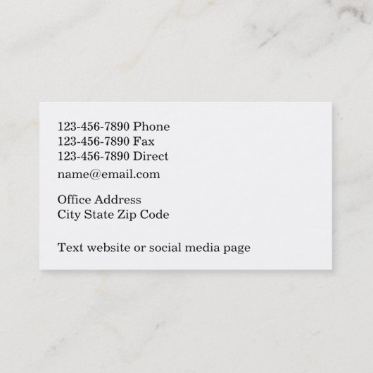 商実在業団体名刺 名刺 (裏面)