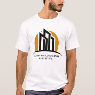 商実在業団体建物スカイライン Tシャツ