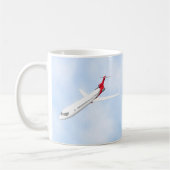 商業ジェット機の飛行機: 3Dモデル: コーヒーマグカップ (左)