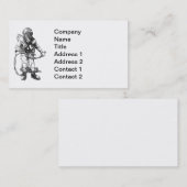 商業ダイバーの名刺 名刺 (正面/裏面)