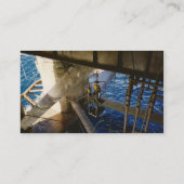 商業ダイビングの名刺 名刺 (裏面)