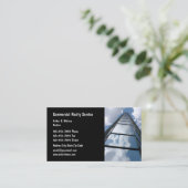 商業不動産の名刺 名刺 (スタンド正面)