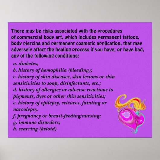 商業体アートリスクポスター ポスター (正面)