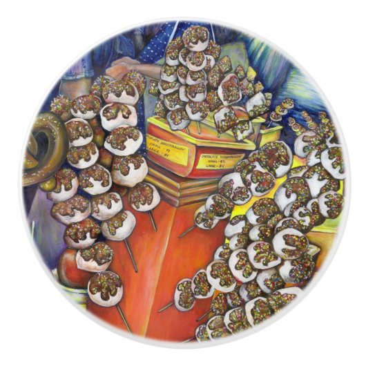 商業宇宙の交差点 セラミックノブ (正面)