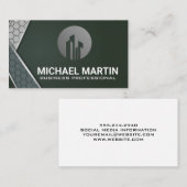 商業実在財産建物 | プロパティ 名刺 (正面/裏面)