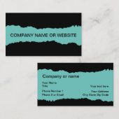 商業掘削業 名刺 (正面/裏面)