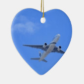 商業旅客機 セラミックオーナメント (右)