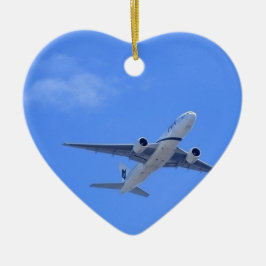 商業旅客機 セラミックオーナメント