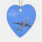 商業旅客機 セラミックオーナメント (左)