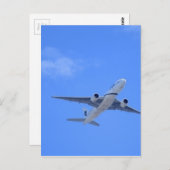 商業旅客機 ポストカード (正面/裏面)