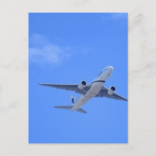 商業旅客機 ポストカード (正面)